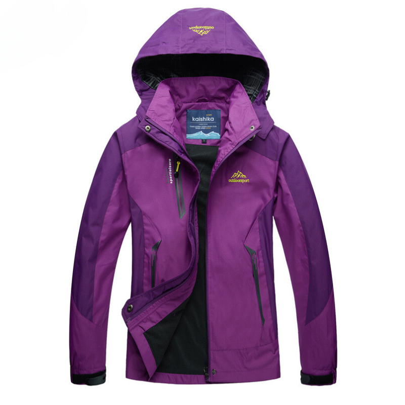 Fryda | Outdoor-Wanderjacke für Frauen-Lila-S-Becker Boutique