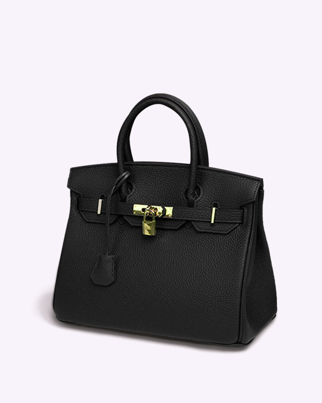 Gabrielle | Lederhandtasche mit viel Stauraum-Schwarz-Mittel-Becker Boutique