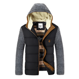 Men's Lined Winter Jacket | Comfortable with Hood