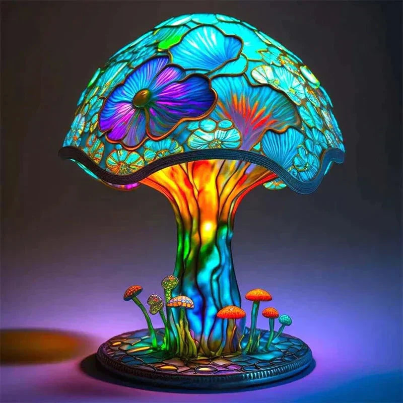 LampGlass | Farbige Tischlampe aus Glas mit Ambientebeleuchtung