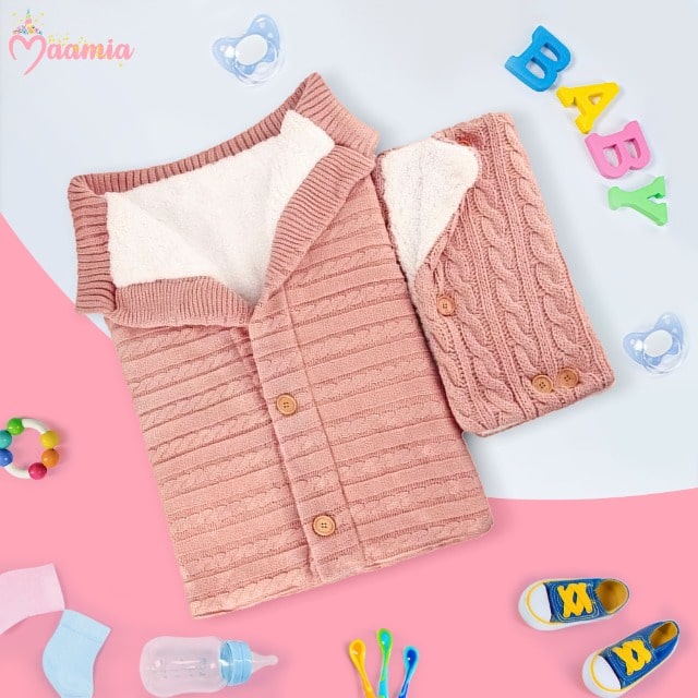 Greta | Babyschlafsack mit Fleece-Fell-Becker Boutique
