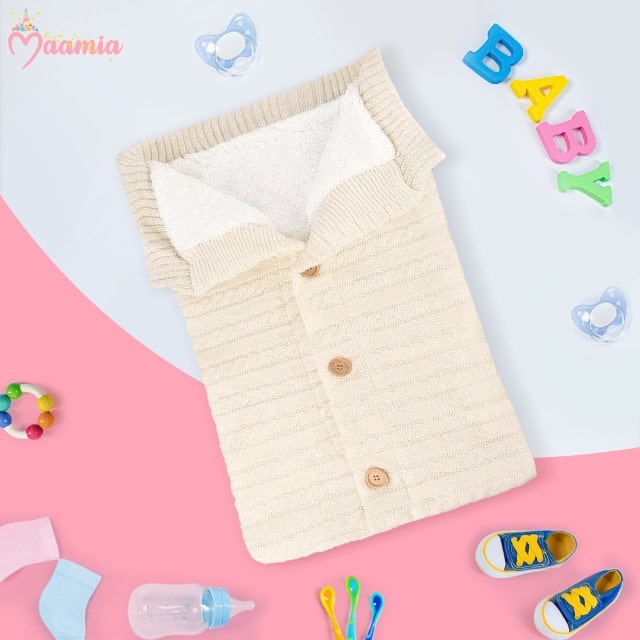 Greta | Babyschlafsack mit Fleece-Fell-Becker Boutique