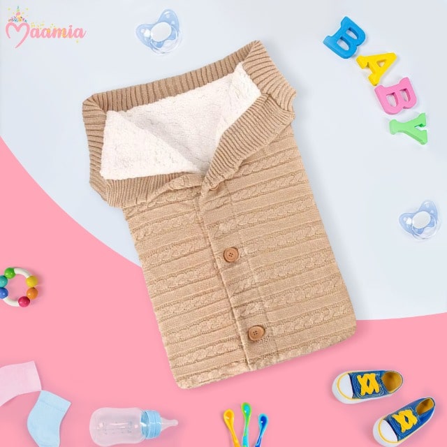 Greta | Babyschlafsack mit Fleece-Fell-Becker Boutique
