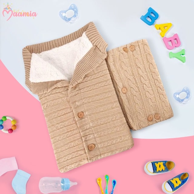Greta | Babyschlafsack mit Fleece-Fell-Becker Boutique