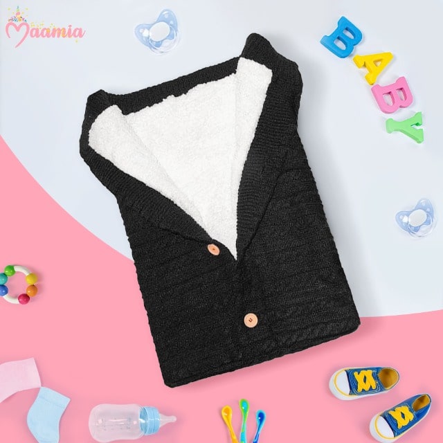 Greta | Babyschlafsack mit Fleece-Fell-Becker Boutique