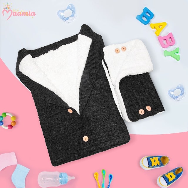 Greta | Babyschlafsack mit Fleece-Fell-Becker Boutique