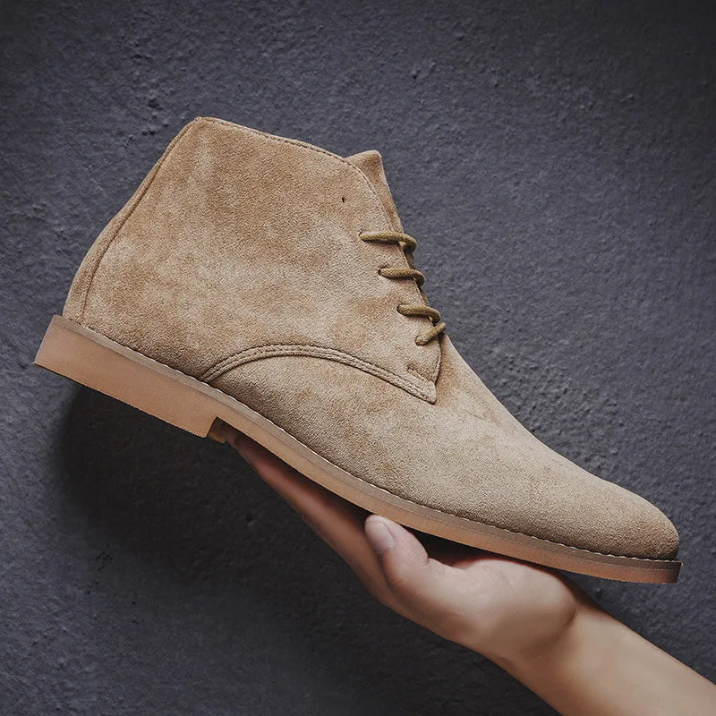 Herren Suede Schuhe | Mit Schnürung