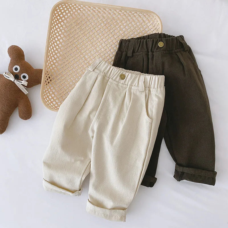 Boys Straight Pants | Spring Fall