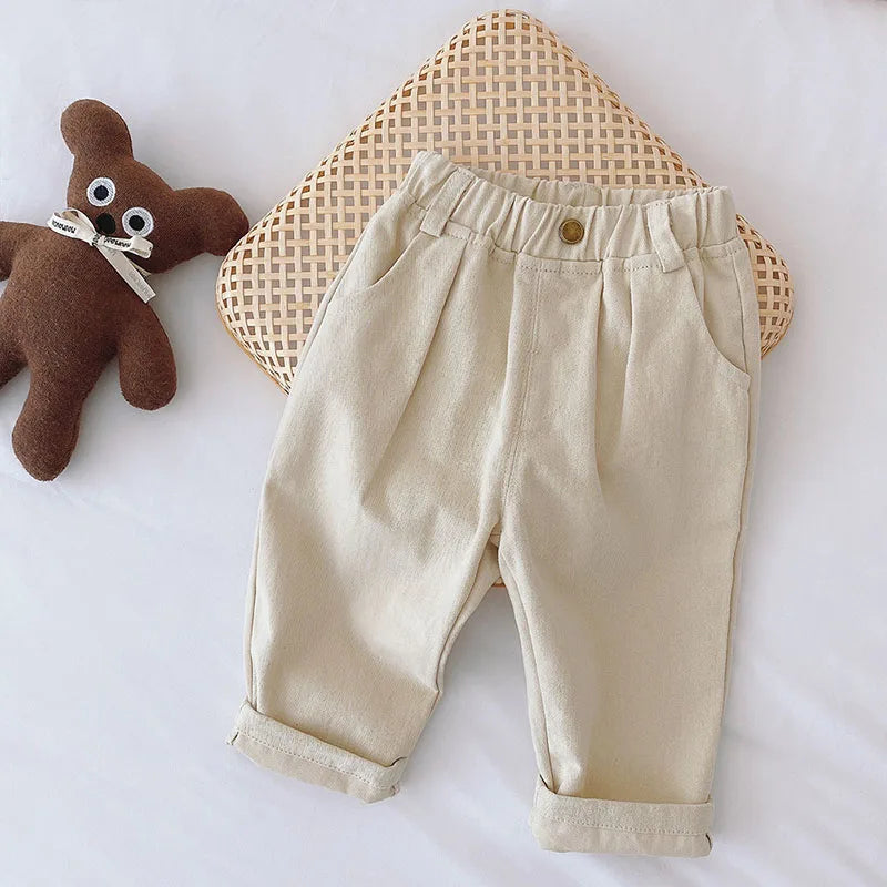 Boys Straight Pants | Spring Fall