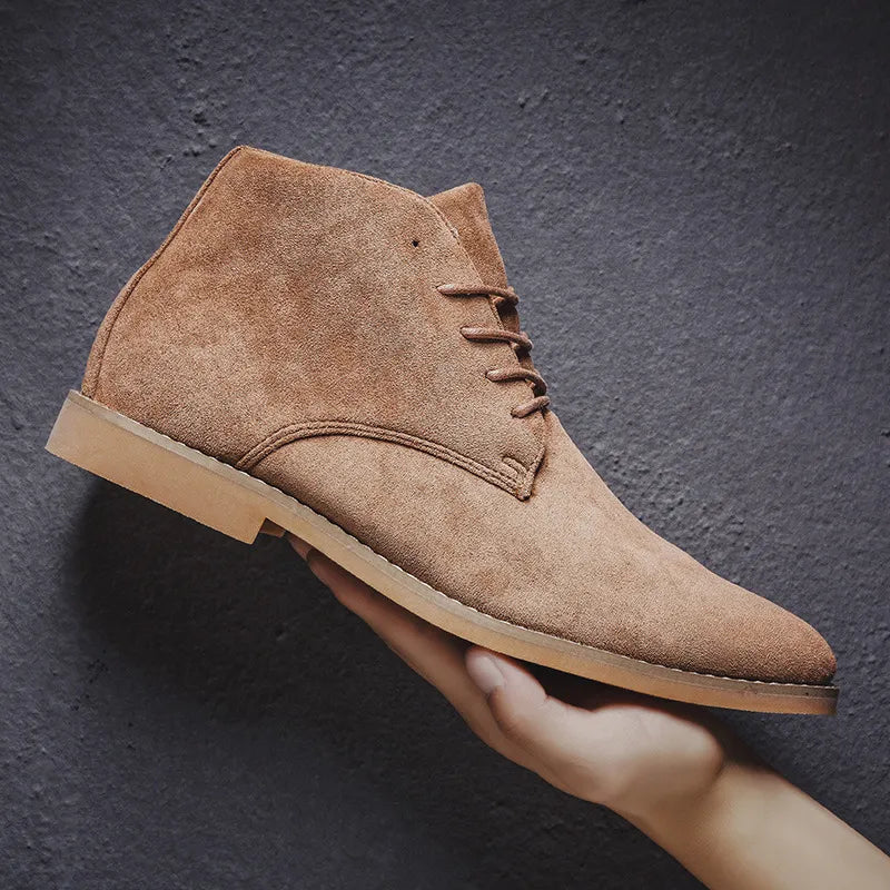 Herren Suede Schuhe | Mit Schnürung