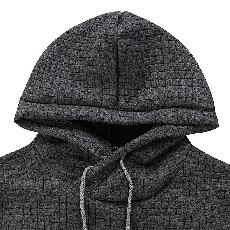 Sven | Herren Chunky Rib Hoodie mit verstellbarer Kapuze-Becker Boutique