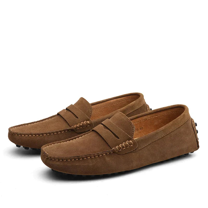 Herren Klassische Loafer Pull-On Schuhe