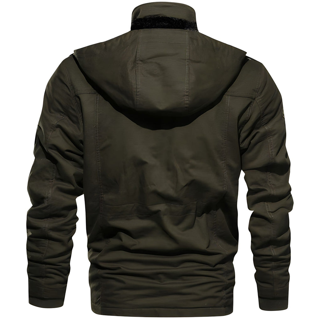Herren Winterjacke | Militär Style mit Taschen
