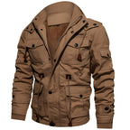 Herren Winterjacke | Militär Style mit Taschen