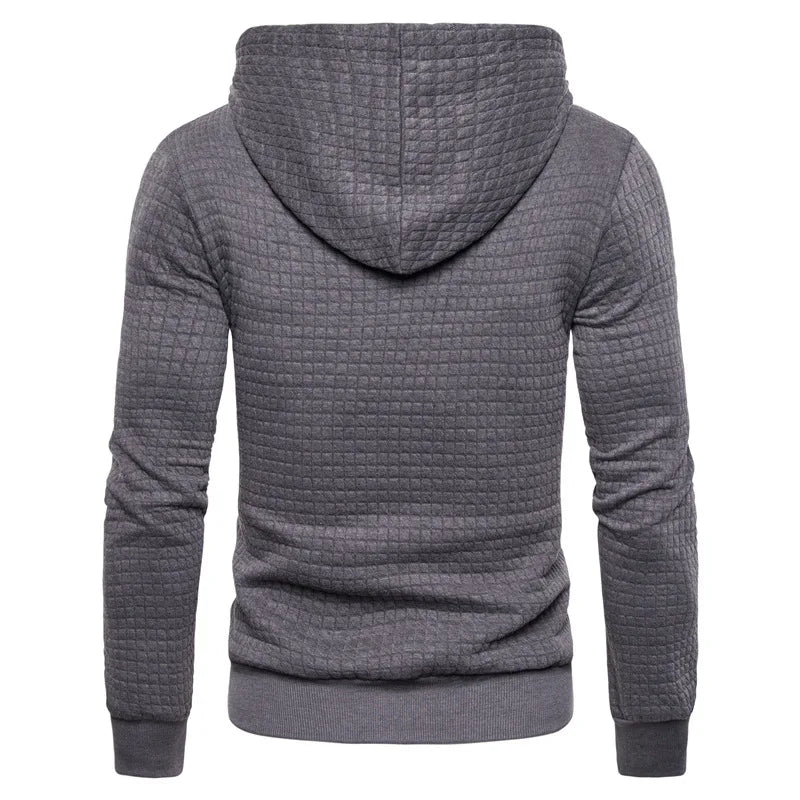 Sven | Herren Chunky Rib Hoodie mit verstellbarer Kapuze-Becker Boutique