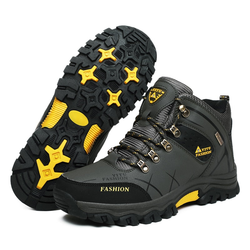 Herren Robuste Wanderschuhe | Hohe und Gefüttert