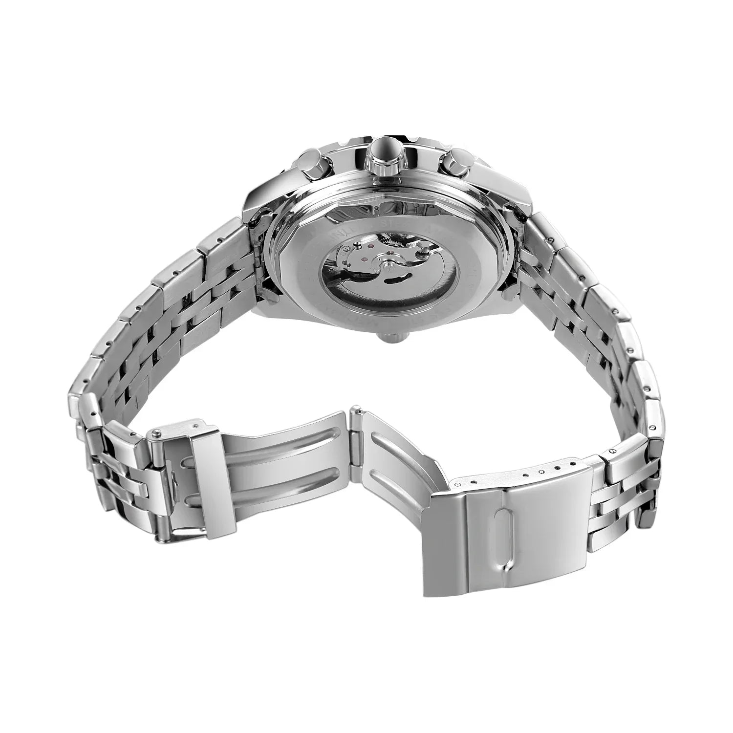Mechanische Uhr aus Edelstahl | Herrenuhr