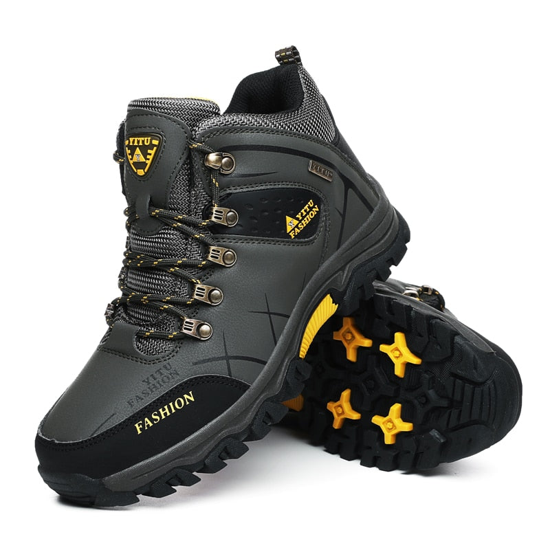 Herren Robuste Wanderschuhe | Hohe und Gefüttert