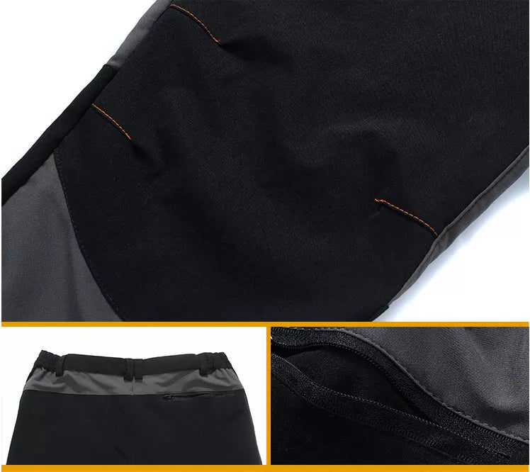 Heiko | Wasserdichte und winddichte graue Outdoor-Hose-Becker Boutique