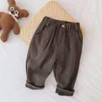 Boys Straight Pants | Spring Fall