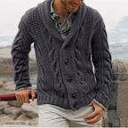 Herren Warme Cardigan | Knopfen
