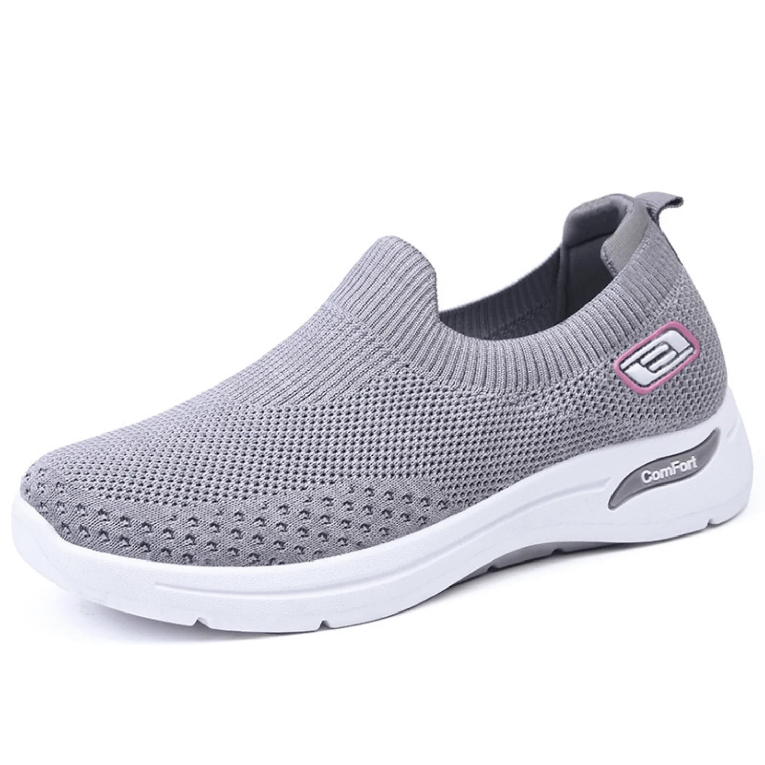 Hildr | Orthopädischer Komfort-Sneaker-Grau-36-Becker Boutique