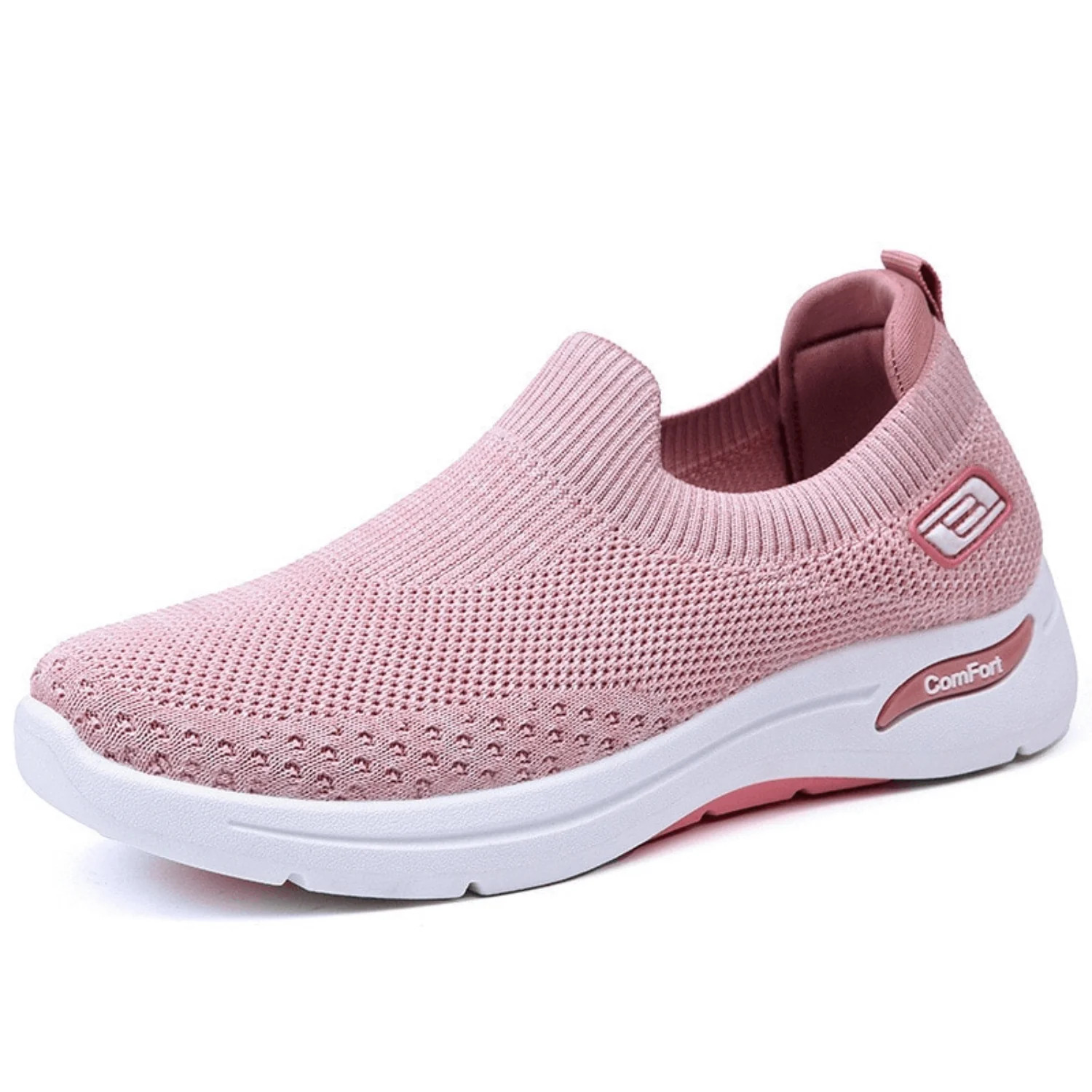 Hildr | Orthopädischer Komfort-Sneaker-Rosa-36-Becker Boutique