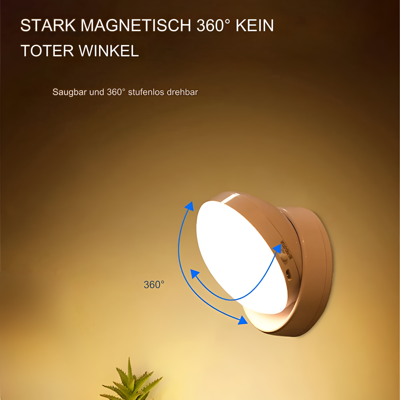 Illuminate | 360° Bewegungssensor LED-Nachtlicht-Becker Boutique