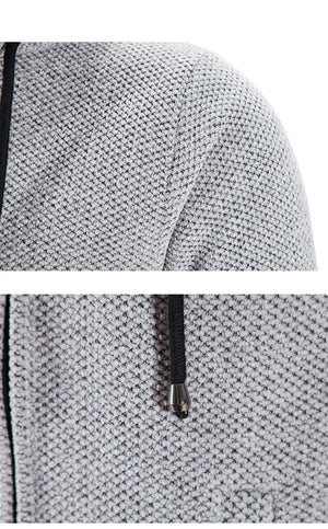 Ivan | Herren-Kapuzenjacke Mittellang aus Wolle-Becker Boutique