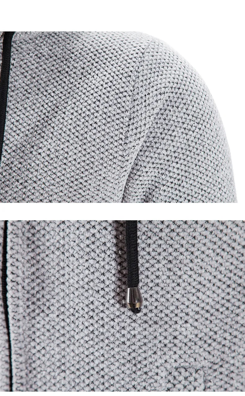 Ivan | Herren-Kapuzenjacke Mittellang aus Wolle-Becker Boutique