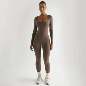 JumpSuit | Ganzkörper-Shapewear-Braun-S-Becker Boutique