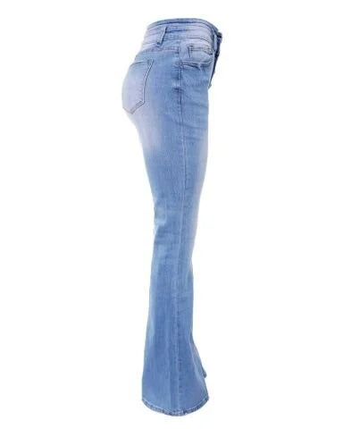 Kerryl | Bootcut-Jeans mit hoher Taille-Becker Boutique