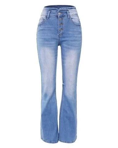 Kerryl | Bootcut-Jeans mit hoher Taille-Becker Boutique