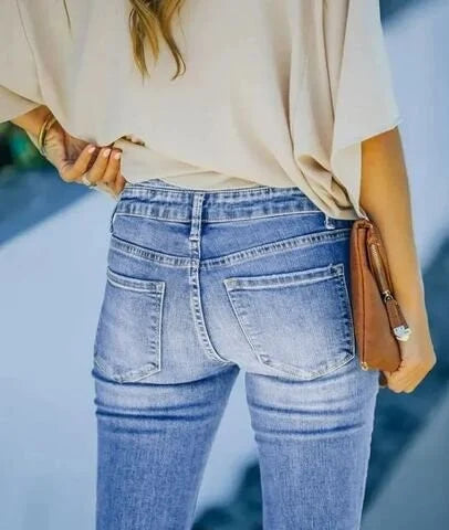Kerryl | Bootcut-Jeans mit hoher Taille-Becker Boutique