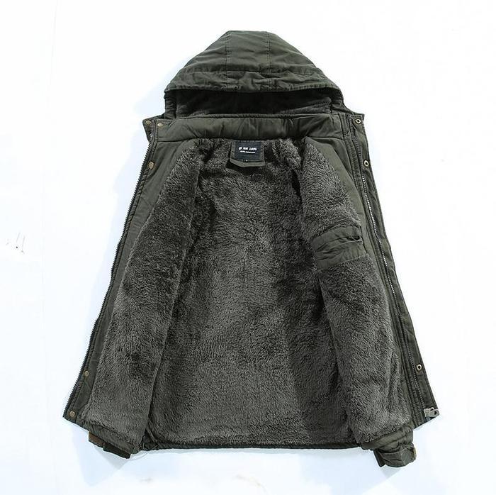 Kiano | Urbane Militärjacke mit Kapuze-Becker Boutique