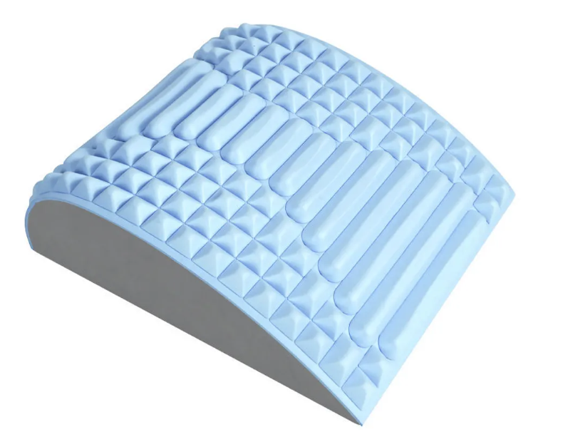 Kissenwunder | Lendenkissen für Entlastung und Entspannung-Blau-24.5 x 30 x 9 cm-Becker Boutique