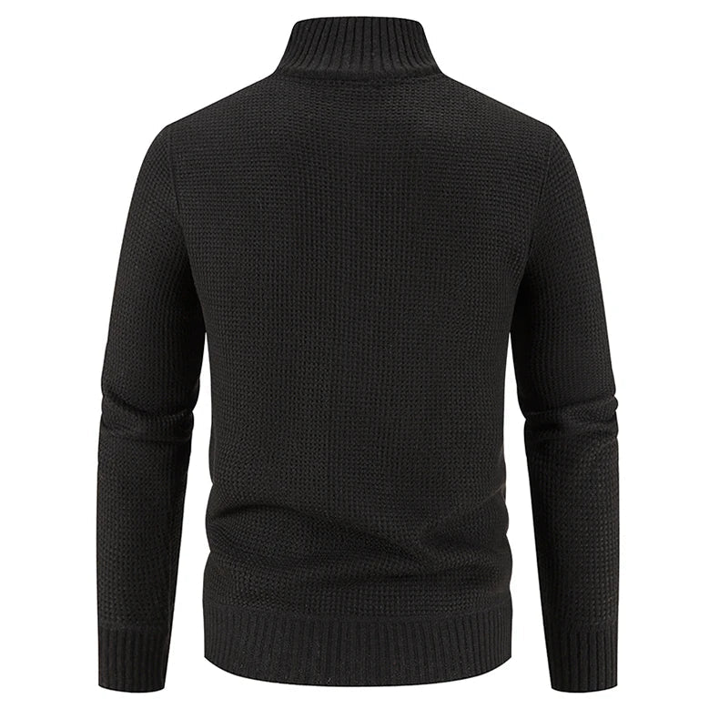 Kurt | Gestrickte Fleece Jacke-Becker Boutique