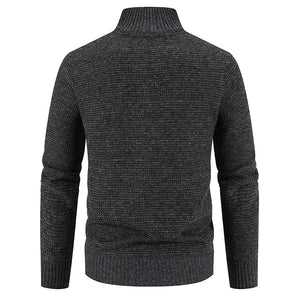 Kurt | Gestrickte Fleece Jacke-Becker Boutique