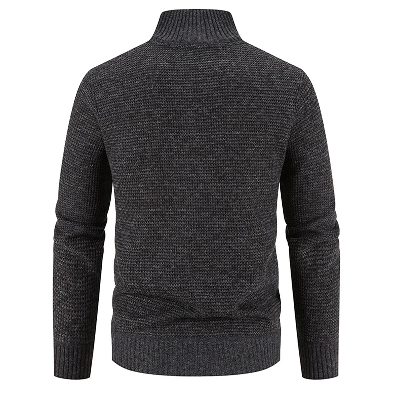 Kurt | Gestrickte Fleece Jacke-Becker Boutique