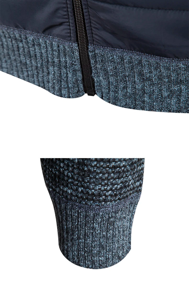 Kurt | Gestrickte Fleece Jacke-Becker Boutique