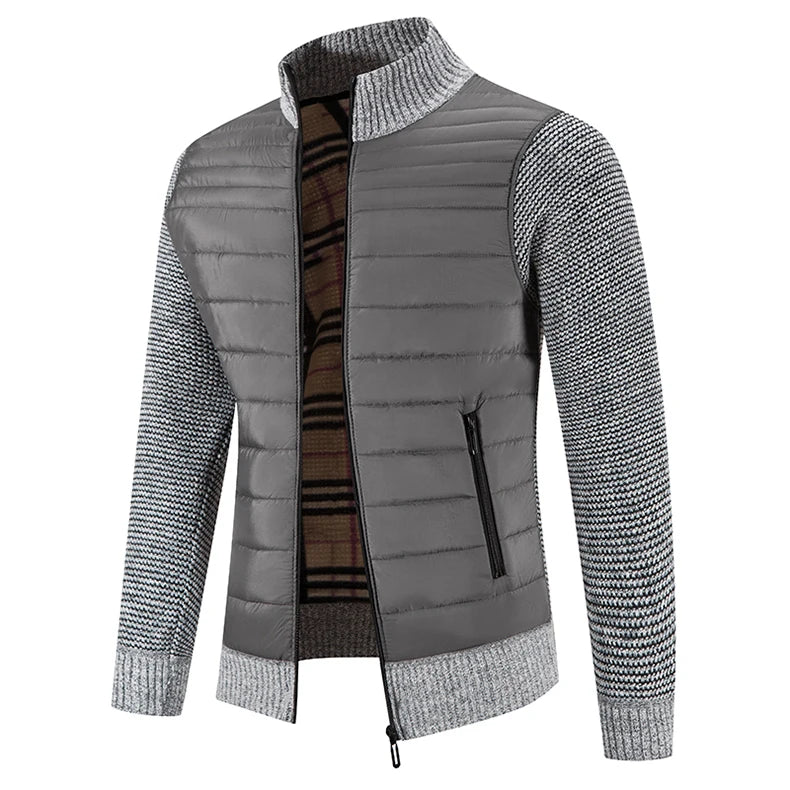 Kurt | Gestrickte Fleece Jacke-Becker Boutique