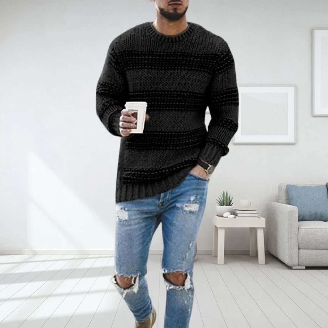 Herren Bequeme Strickpullover | Loose Fit