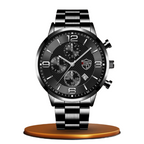 Herrenuhr aus Edelstahl mit Quarzwerk | Business