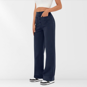 Lana-Geknopfte-Hose-mit-hoher-Taille11-Marineblau-Becker-Boutique