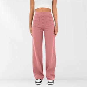 Lana-Geknopfte-Hose-mit-hoher-Taille7-Rosa-Becker-Boutique