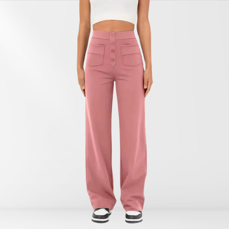 Lana-Geknopfte-Hose-mit-hoher-Taille7-Rosa-Becker-Boutique