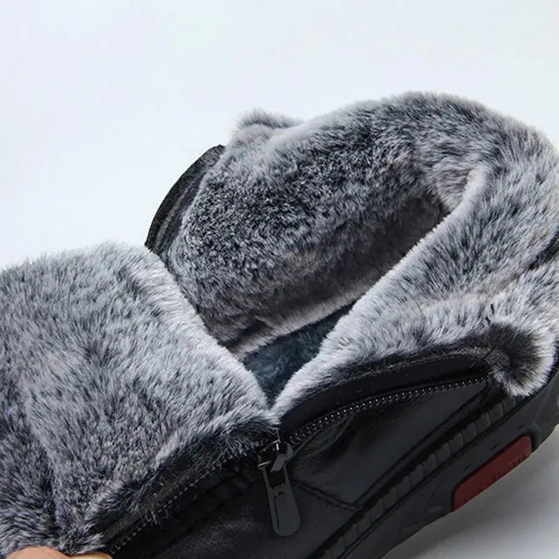 Lara | Pelzgefütterte Lederstiefel-Becker Boutique