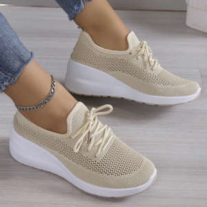 Lena | Orthopädische Ergonomische Sneakers-Beige-35-Becker Boutique