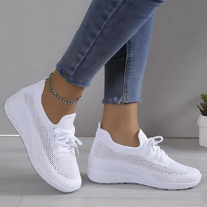 Lena | Orthopädische Ergonomische Sneakers-Weiß-35-Becker Boutique