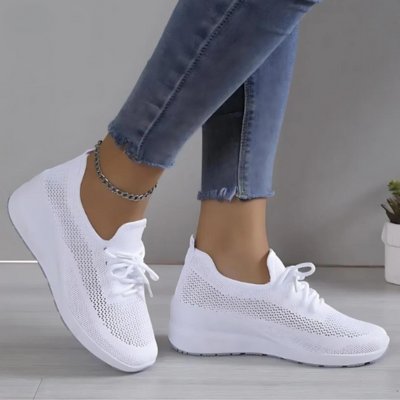 Lena | Orthopädische Ergonomische Sneakers-Weiß-35-Becker Boutique